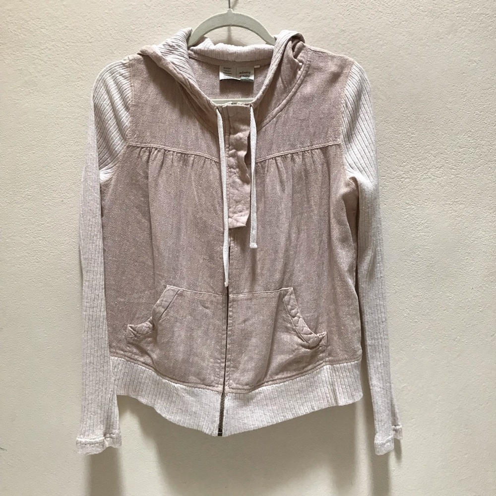 Anthropologie Monday-Sunday Light Bomber Jacket Size S